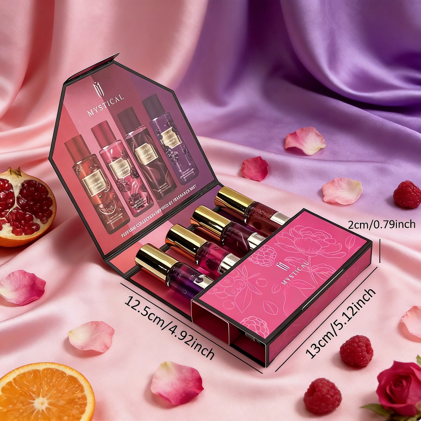 Women's mini Perfumes set,good girl perfume,Floral Fruity fragrance spray,Valentine's Day gift,20ml*4pcs