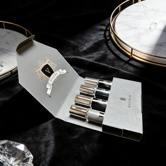 Men's Perfume, 4 Counts/set Aquatic Wooden Scented Perfume. Longlasting Portable Fragrance for Men,Birthday Gift, Father's Day,Valentine's Day,Perfumes for Men Cologne for Men