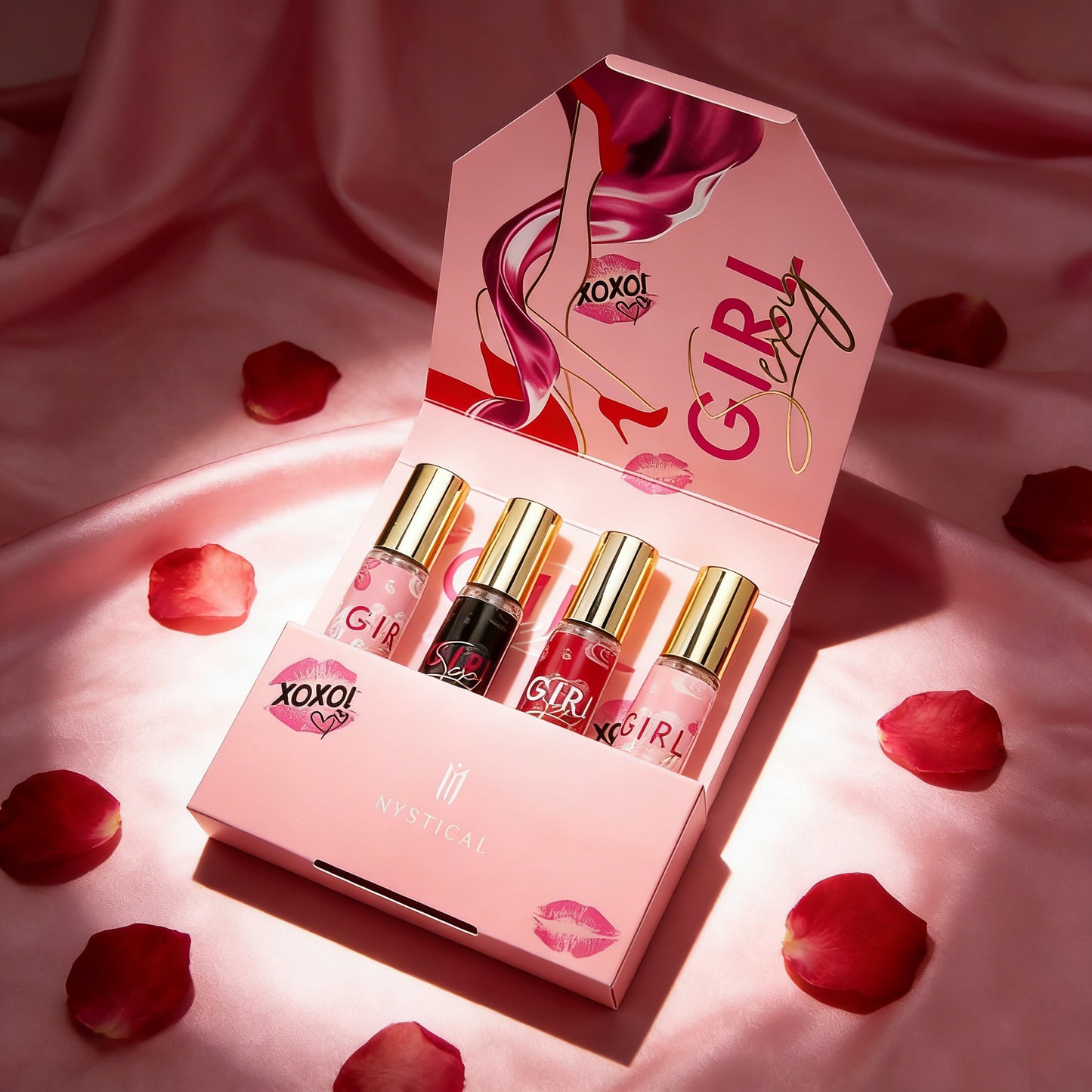 Women's Perfume set - Floral and Fruity - Lasting and fresh, for daily life, dating and gifts,Valentine's Day,Thanksgiving,Christmas - 20ml*4