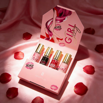 Women's Perfume set - Floral and Fruity - Lasting and fresh, for daily life, dating and gifts,Valentine's Day,Thanksgiving,Christmas - 20ml*4