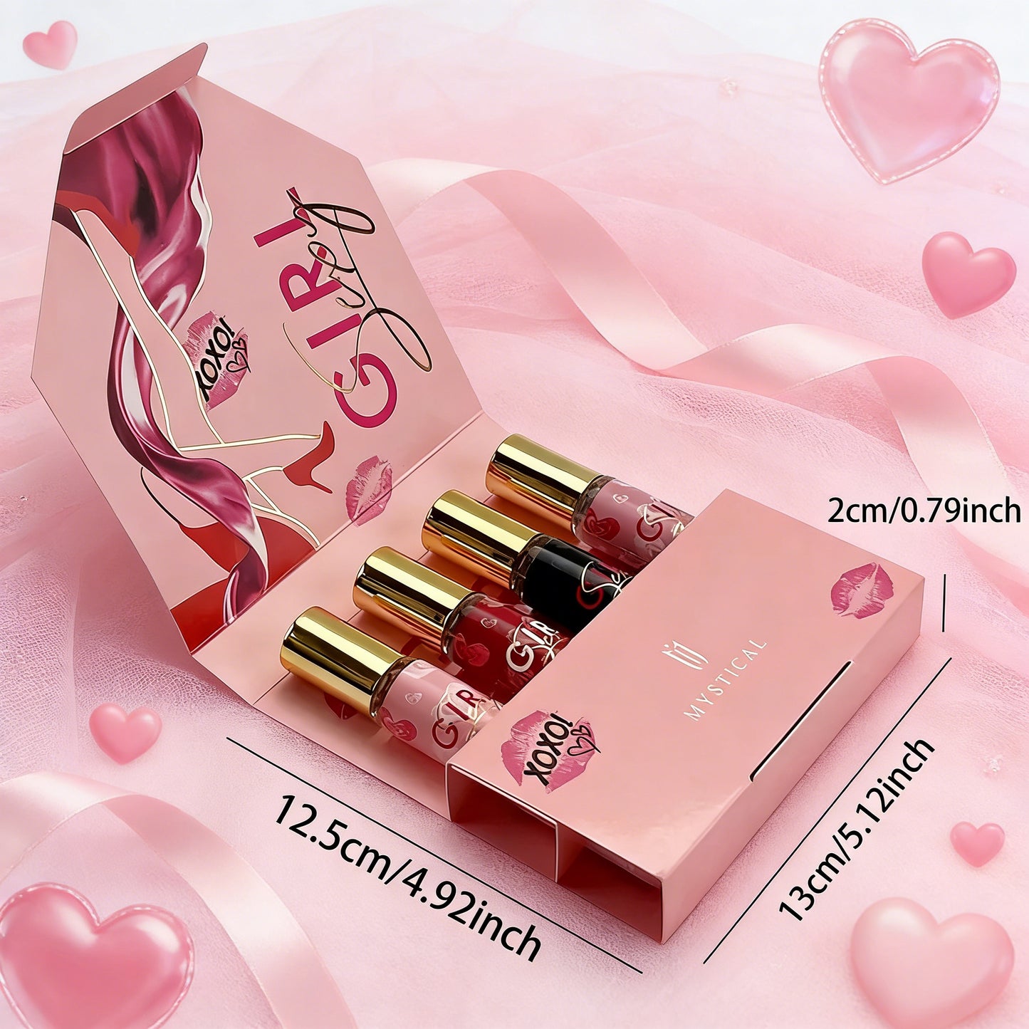 Women's Perfume set - Floral and Fruity - Lasting and fresh, for daily life, dating and gifts,Valentine's Day,Thanksgiving,Christmas - 20ml*4