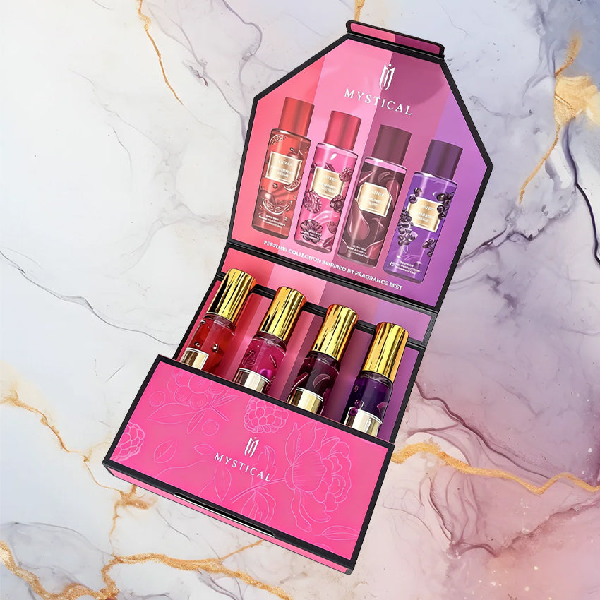 Women's mini Perfumes set,good girl perfume,Floral Fruity fragrance spray,Valentine's Day gift,20ml*4pcs