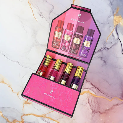 Women's mini Perfumes set,good girl perfume,Floral Fruity fragrance spray,Valentine's Day gift,20ml*4pcs