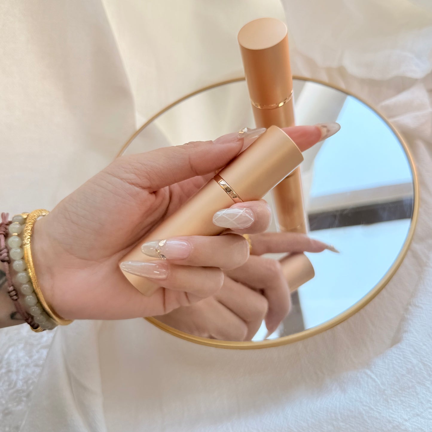 Baisonet Eau de Parfum 10ml-Long Lasting Fragrance with Notes of rose, Earthy Patchouli, Warm Vanilla & Spun Sugar - Floral & Sweet Perfume,Travel Fragrance