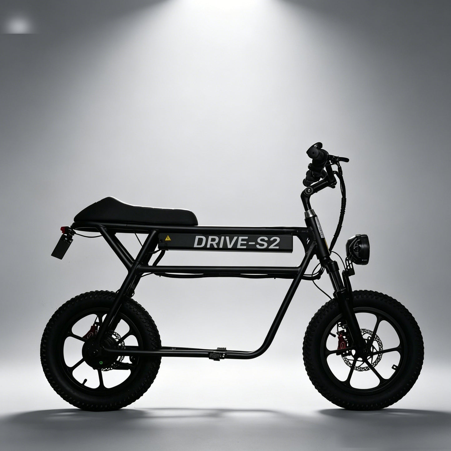 Drive S2 | UL2272 Certified Seated Electric Scooter, 50-60km Long Range, 250W Motor, 16" Fat Tire, LTA Approved for Commuting & Leisure