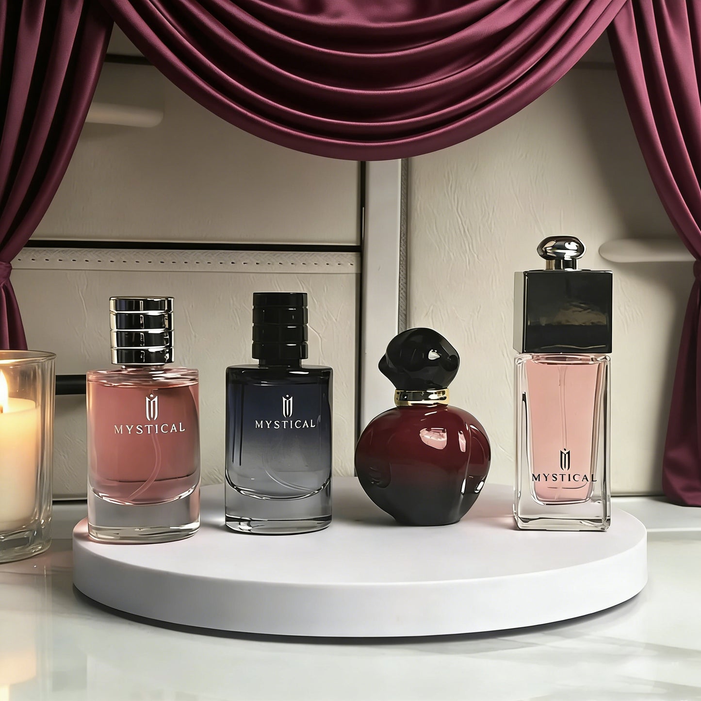 Women's Mini Perfume Valentine's Day gift Set, Floral Fruity fragrance spray,Light fragrance, Lasting fresh,Joy/Sauvage/Hypn0tic poison/Addict,30ml*4(1.0FL.OZ. Eau De Parfume Edp Tester