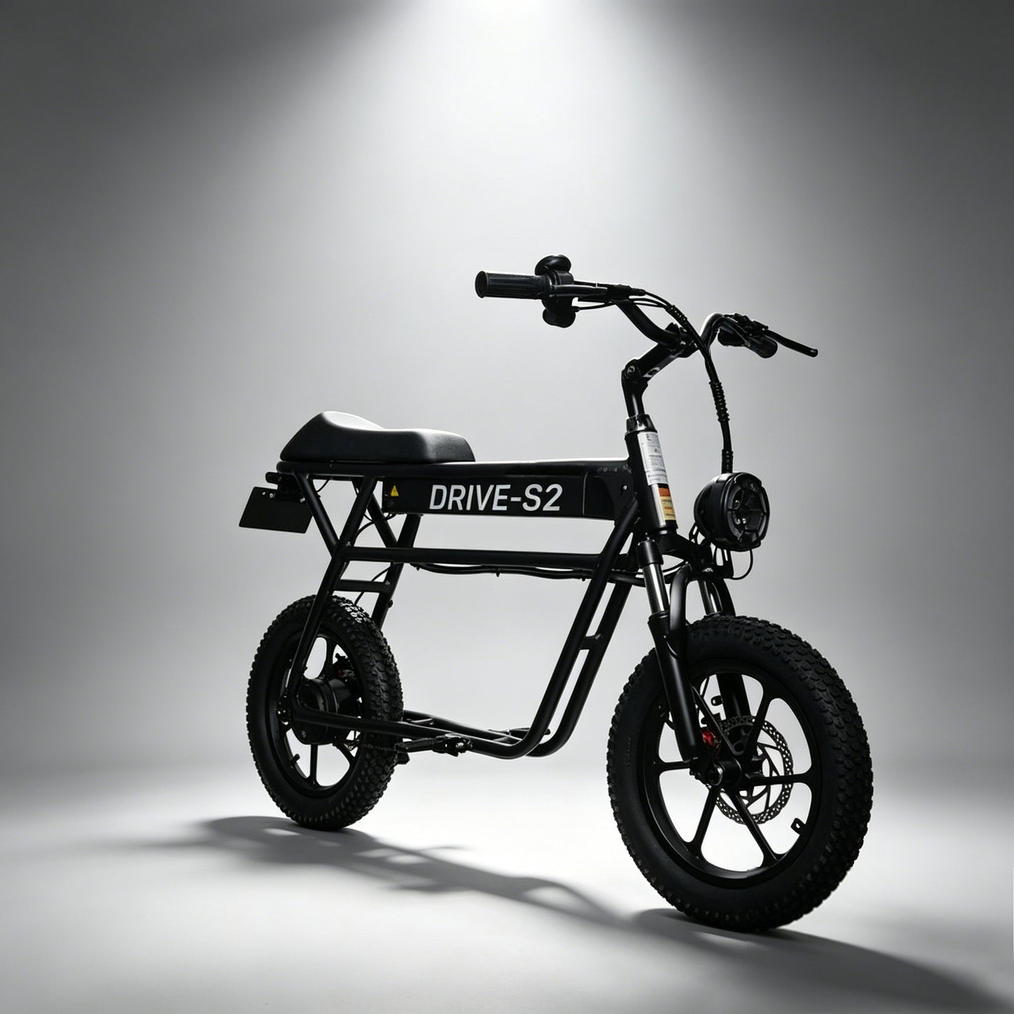 Drive S2 | UL2272 Certified Seated Electric Scooter, 50-60km Long Range, 250W Motor, 16" Fat Tire, LTA Approved for Commuting & Leisure