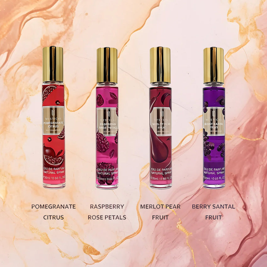 Women's mini Perfumes set,good girl perfume,Floral Fruity fragrance spray,Valentine's Day gift,20ml*4pcs