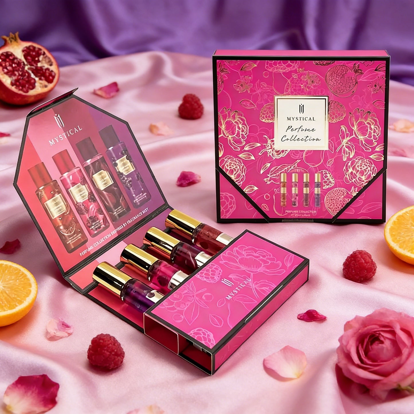 Women's mini Perfumes set,good girl perfume,Floral Fruity fragrance spray,Valentine's Day gift,20ml*4pcs