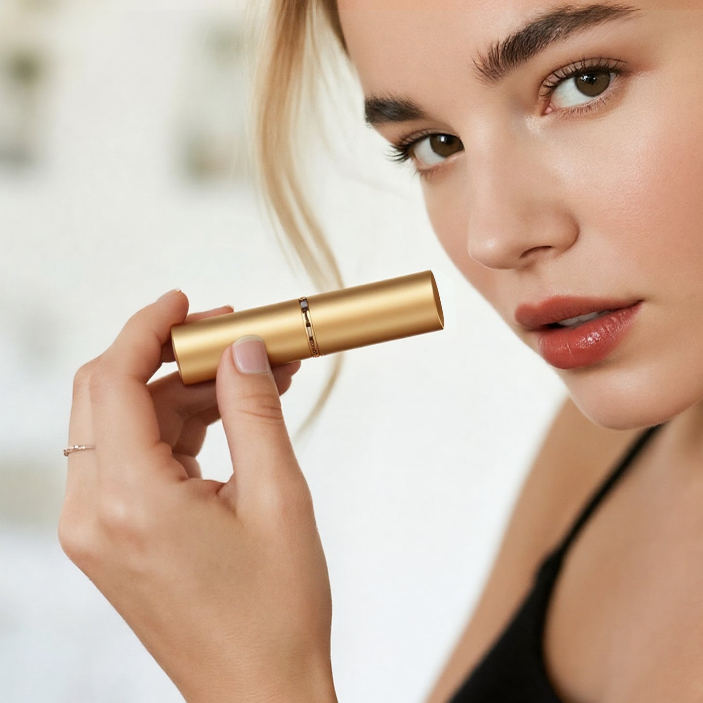 Baisonet Eau de Parfum 10ml-Long Lasting Fragrance with Notes of rose, Earthy Patchouli, Warm Vanilla & Spun Sugar - Floral & Sweet Perfume