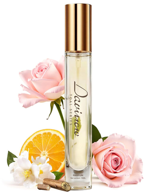 NO.03-Women's perfume (grade: P), soft and long-lasting fragrance, MISS COCO, jasmine rose orange bergamot patchouli, feminine, 0.34 fl oz travel size