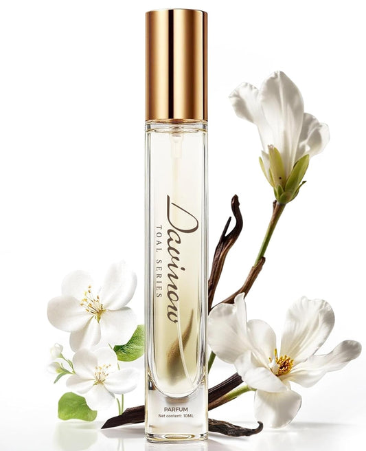 No. 04-Women's perfume, soft and long-lasting fragrance, floral and fruity perfume for women, Magnolia Jasmine Vanilla, Feminine - 0.34 fl oz Travel Size