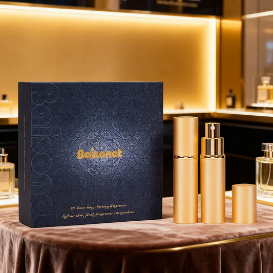 Baisonet Eau de Parfum 10ml-Long Lasting Fragrance with Notes of rose, Earthy Patchouli, Warm Vanilla & Spun Sugar - Floral & Sweet Perfume