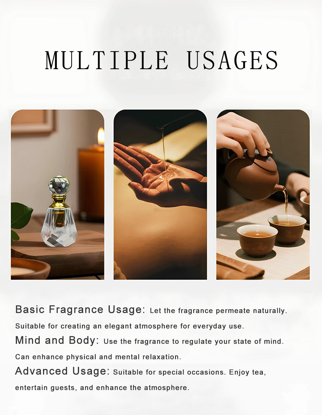 Baisonet 1ml agarwood essential oil, natural log agarwood essential oil aromatherapy